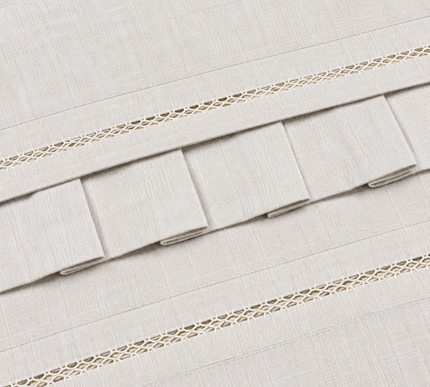 Natural Linen Flat Bed Sheet Set