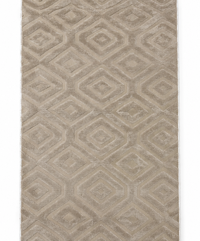 Modern Jacquard Rug Cover -Ivory-/100*200Cm