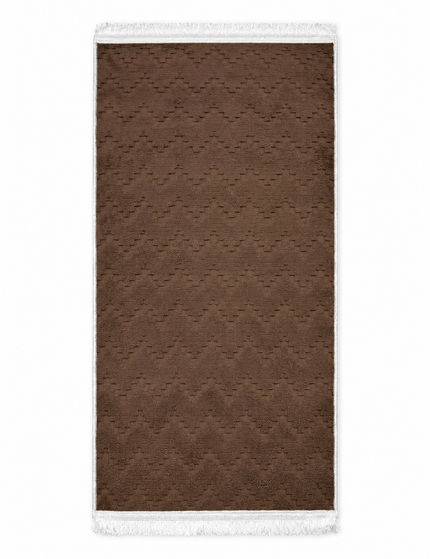 Modern Jacquard Rug Cover -Brown-/100*200Cm