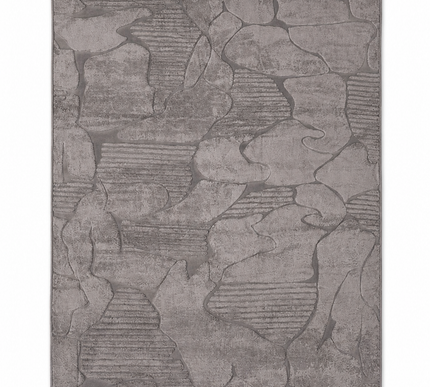 Modern Jacquard Rug Cover - Gray/190 × 280 Cm