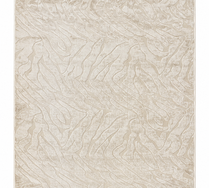 Modern Jacquard Rug Cover - Ivory/190 × 280 Cm