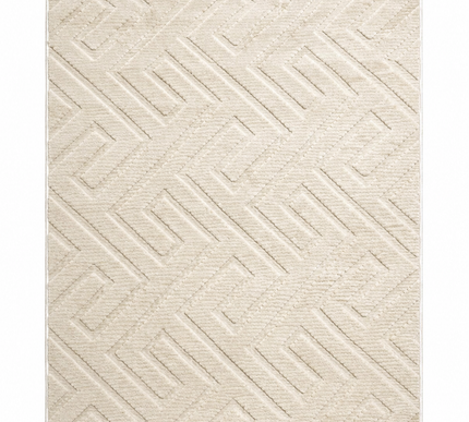 Modern Jacquard Rug Cover - Ivory-/150*230 Cm