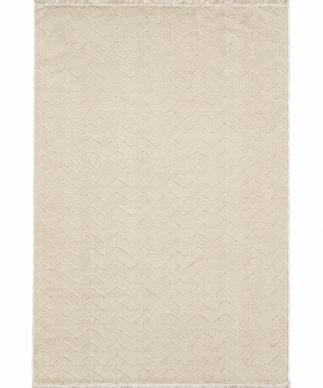 Modern Jacquard Rug Cover - Ivory-/150*230 Cm