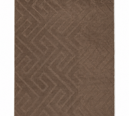 Modern Jacquard Rug Cover - Brown-/150*230Cm
