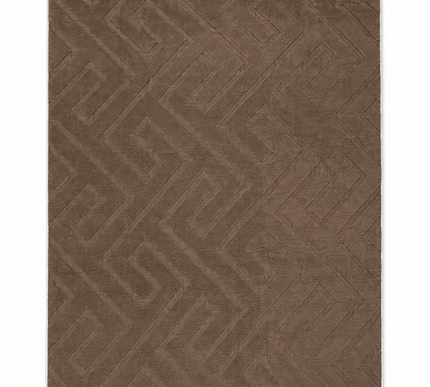 Modern Jacquard Rug Cover - Brown-/150*230Cm