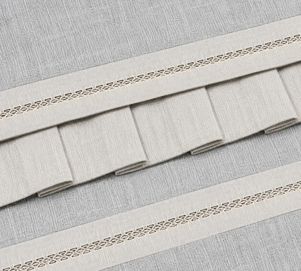 Natural Linen Flat Bed Sheet Set