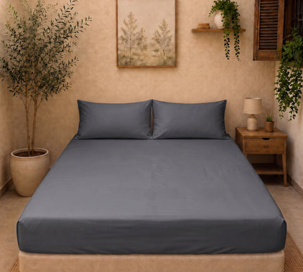 Cotton Percale Fitted Bed Sheet