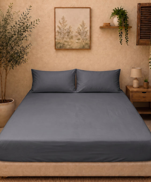 Cotton Percale Fitted Bed Sheet