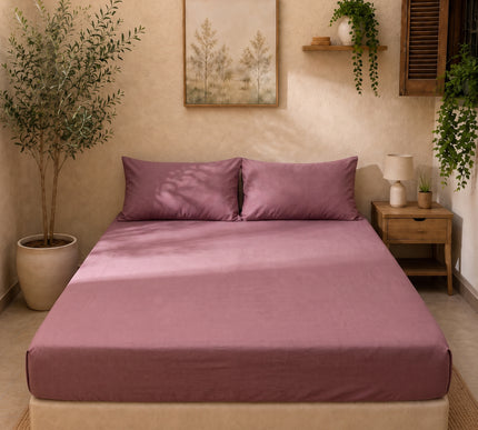 Cotton Percale Fitted Bed Sheet