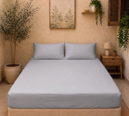 Cotton Percale Fitted Bed Sheet