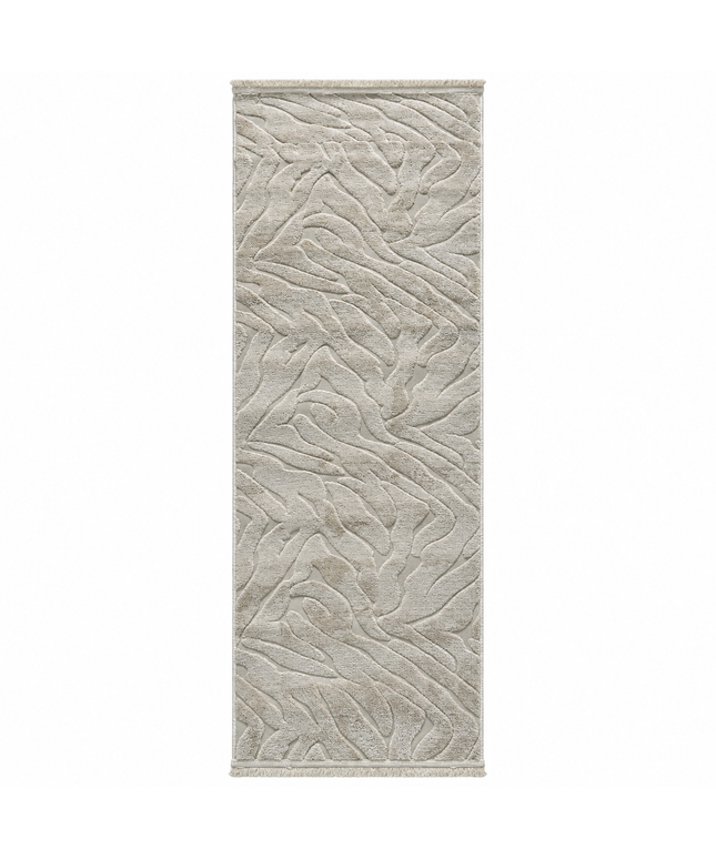 Modern Jacquard Rug Cover -Ivoy/100 × 300 Cm