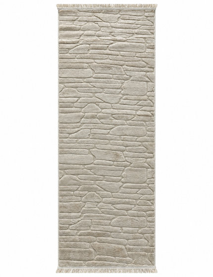 Modern Jacquard Rug Cover -Ivoy /100 × 300 Cm