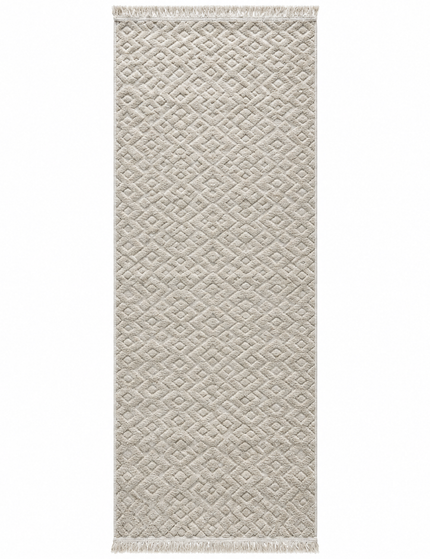 Modern Jacquard Rug Cover -Ivoy/100 × 300 Cm