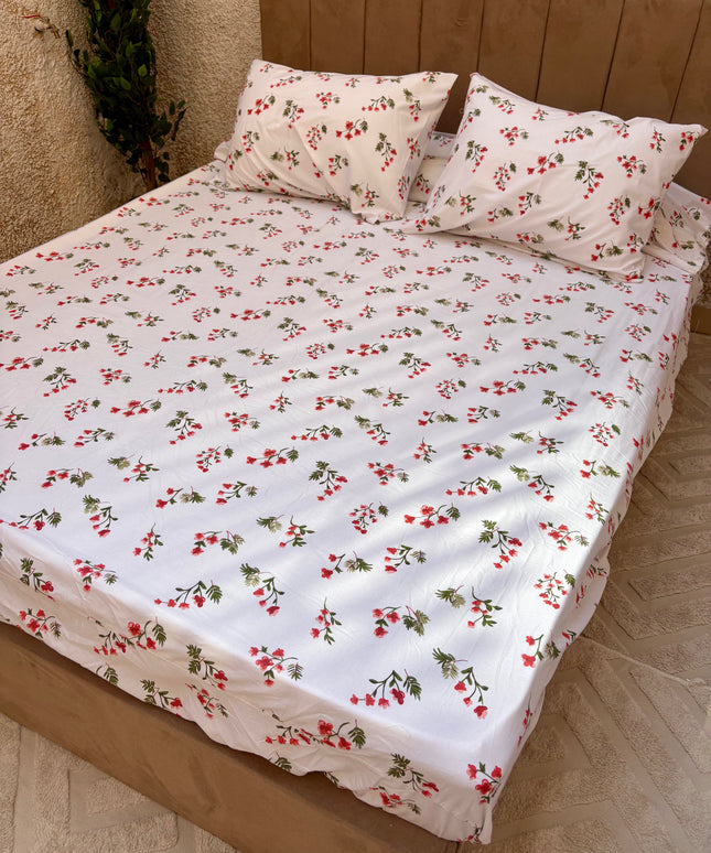 Printed Fitted Bed Sheet Set