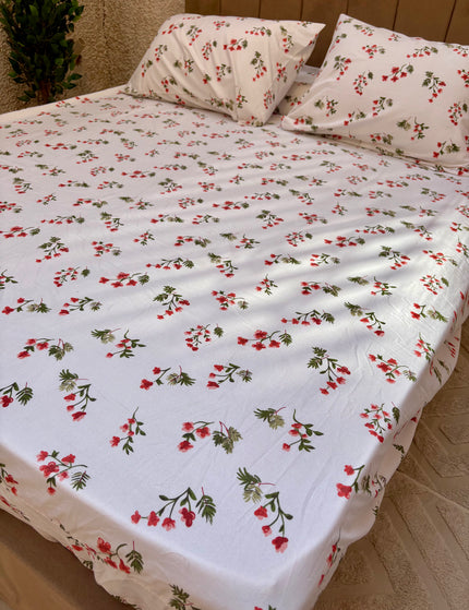 Printed Fitted Bed Sheet Set