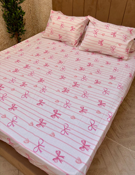 Printed Fitted Bed Sheet Set