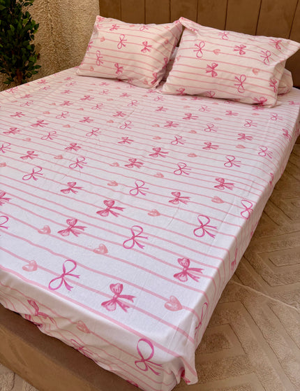 Printed Fitted Bed Sheet Set