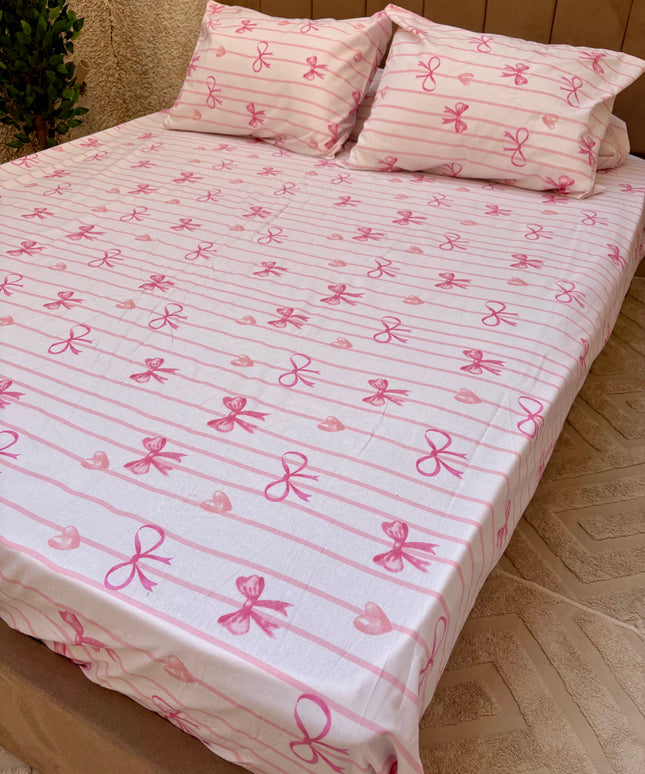 Printed Fitted Bed Sheet Set