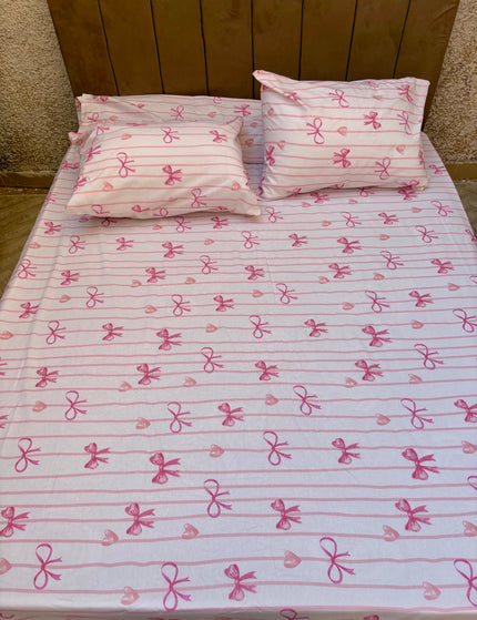 Printed Fitted Bed Sheet Set