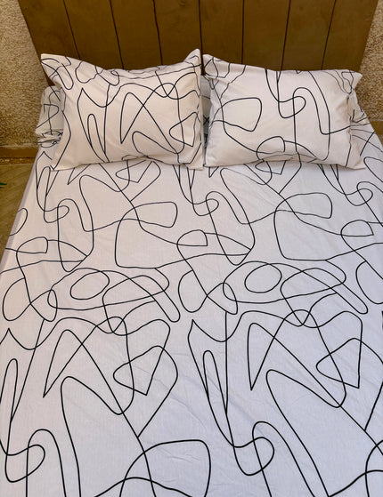Printed Fitted Bed Sheet Set