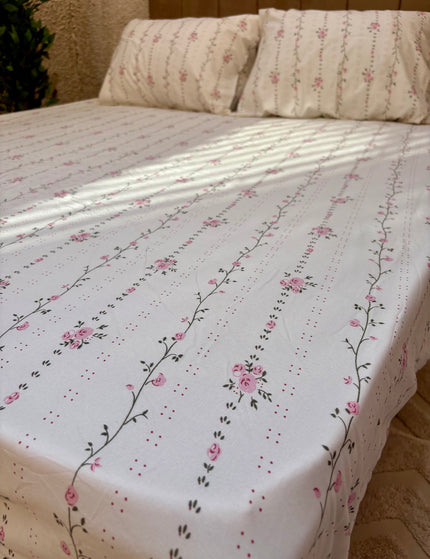Printed Fitted Bed Sheet Set