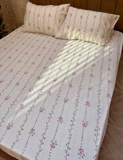Printed Fitted Bed Sheet Set
