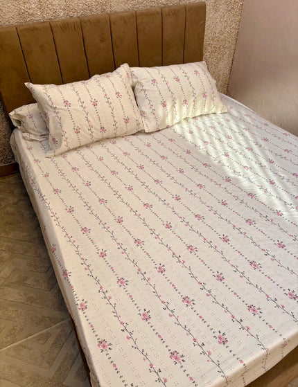 Printed Fitted Bed Sheet Set