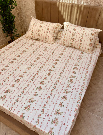 طقم ملاية سرير استك مطبوعة
