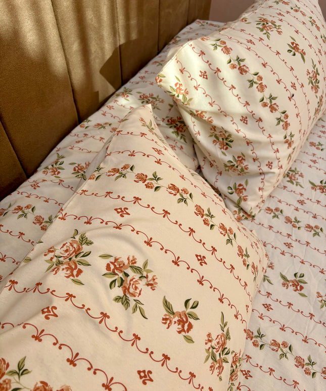 Printed Fitted Bed Sheet Set