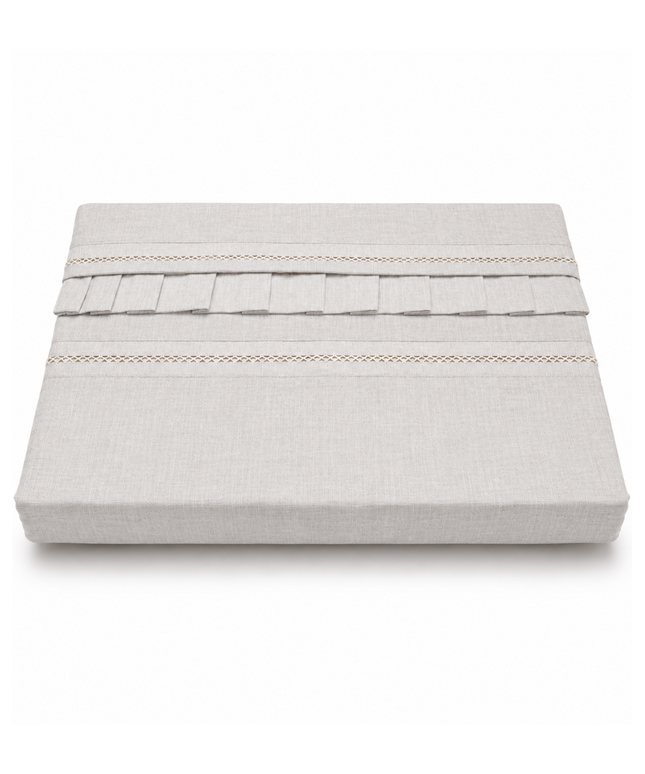 Natural Linen Flat Bed Sheet Set