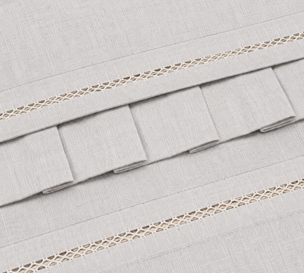 Natural Linen Flat Bed Sheet Set