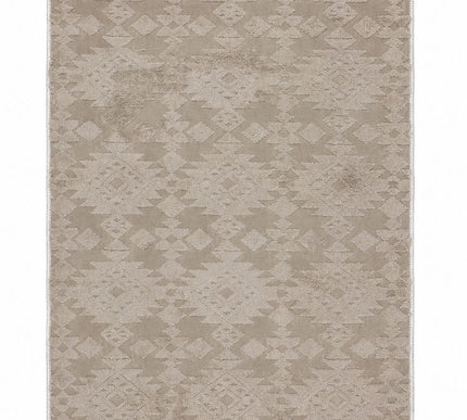 Modern Jacquard Rug Cover -Ivory-/100*200Cm
